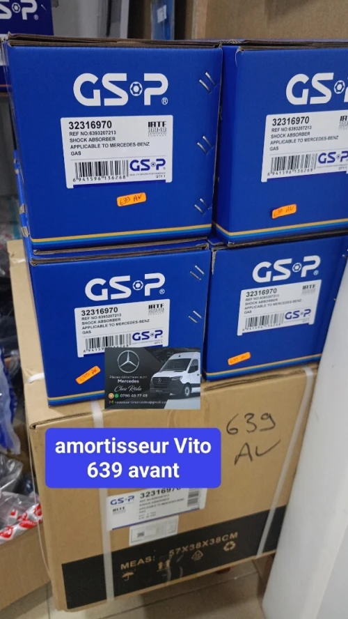 AMORTISSEURS VITO 639 AVENT