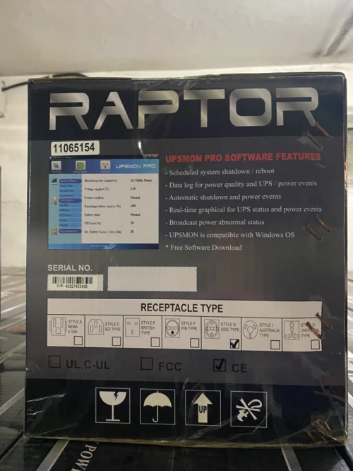 Onduleur Raptor inline Powercom