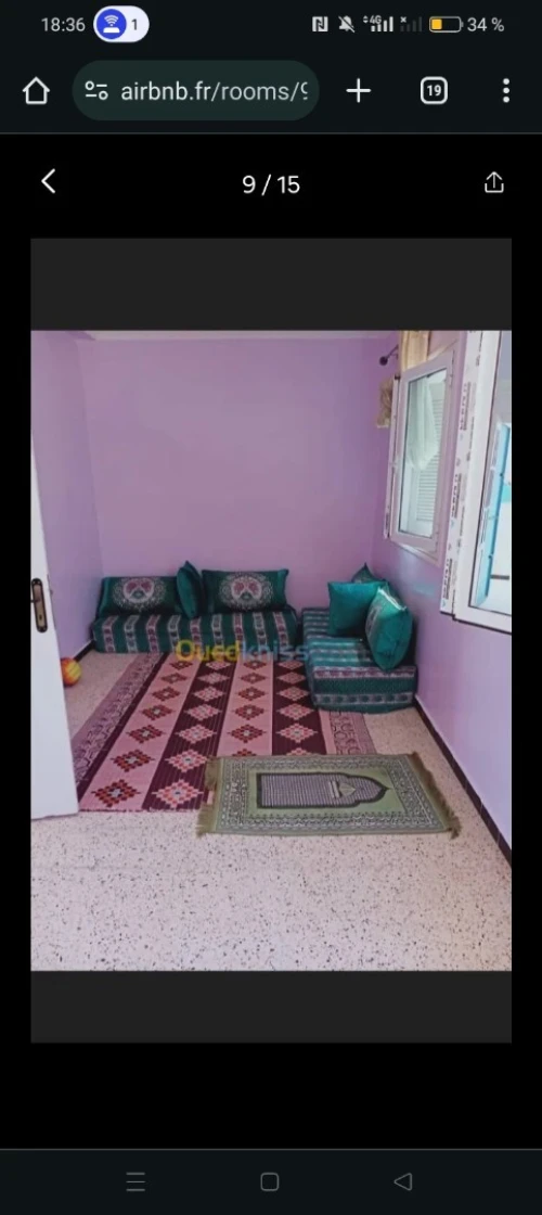 Location Bungalow Mostaganem Mezghrane