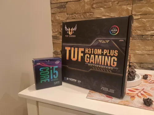 TUF H310M-PLUS GAMING + Intel i5-9600k