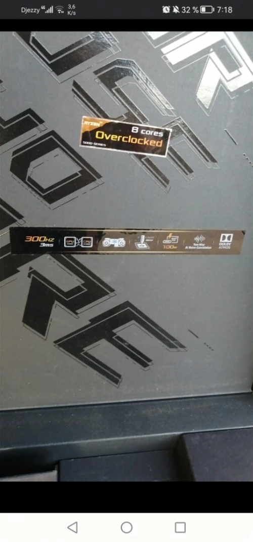 Asus rog strix g15 advantage edition spécial neuf UK