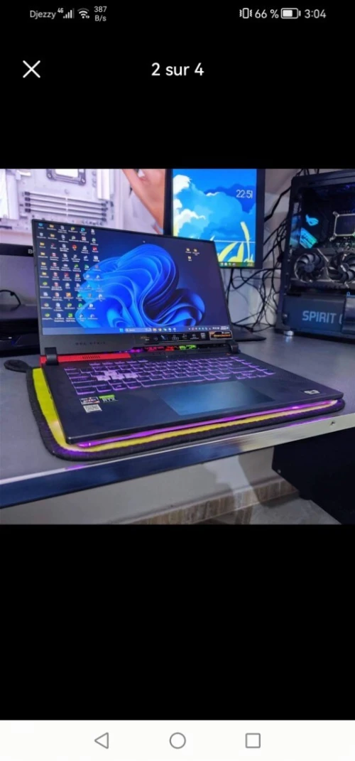 Asus rog strix g15 advantage edition spécial neuf UK