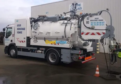 Camion Nettoyage Dėbouchage Vidange