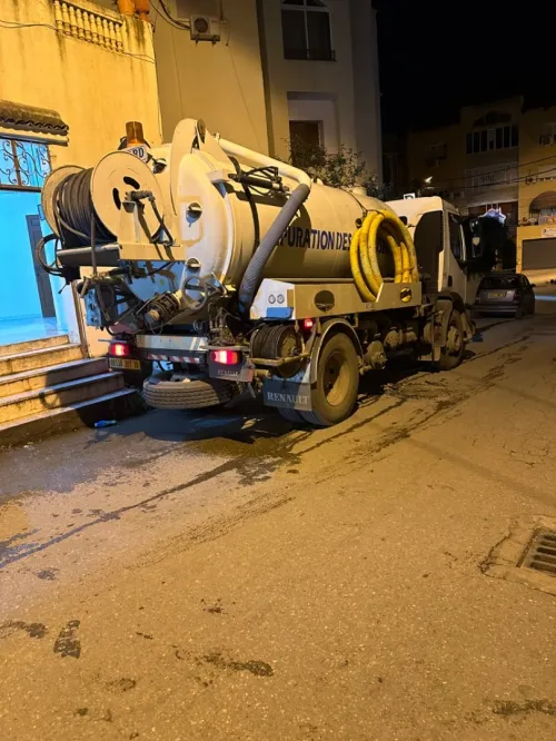 Camion Debouchage curage canalisation vidange