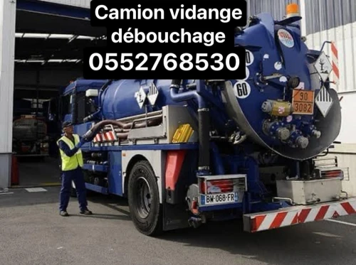 Camion débouchage 