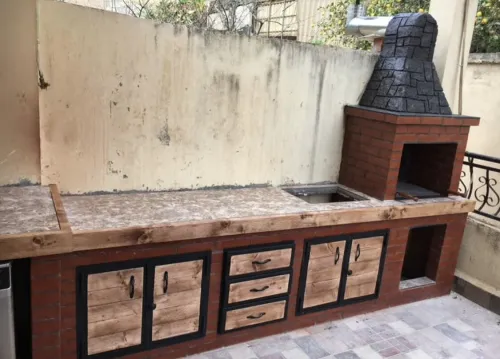 Barbecue cuisine exterieur