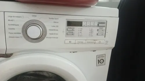 Moteur machine à laver lg 6 kg +carte maire
