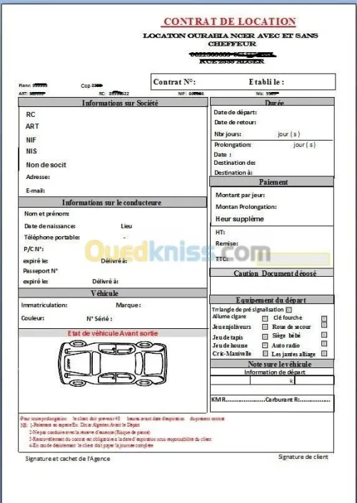 Logiciel location voiture