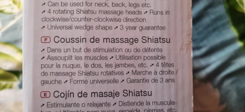 Coussin massage 