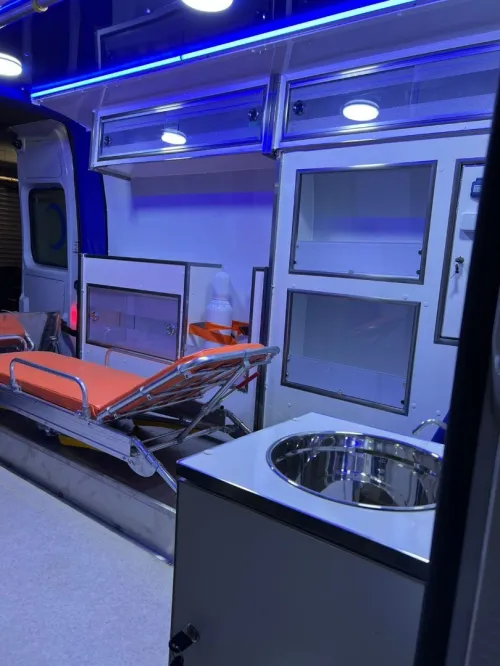 aménagement ambulance