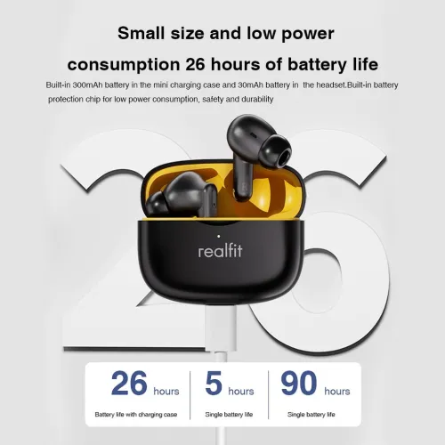 Realfit F3 ANC كتمان بلوتوث