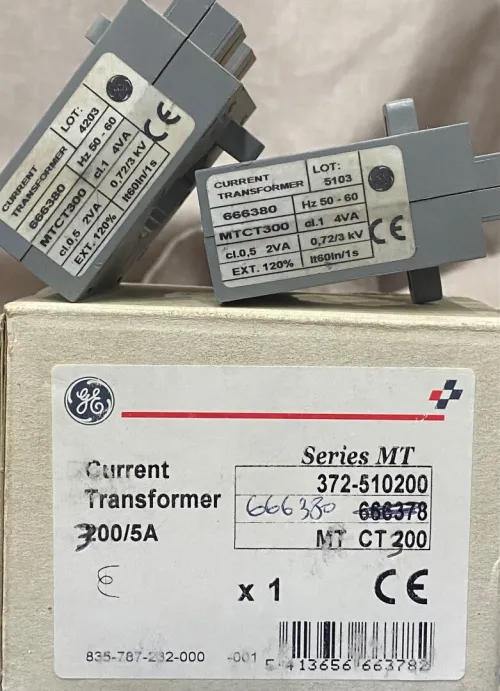 Transformateur de courant (Tc) General electric 100A 150A 200A 300A par 5A