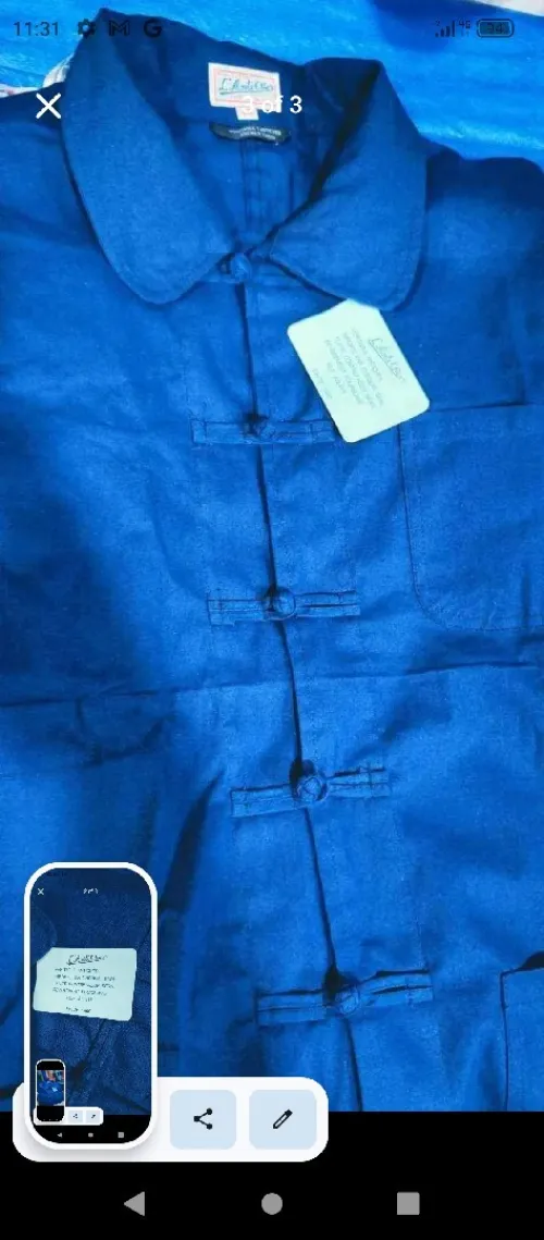 Bleu de Shanghai et bleu de chine 
