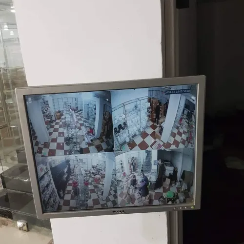 Installation caméra de surveillance et alarm 