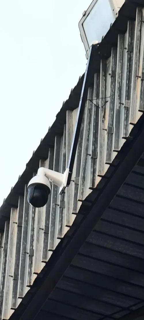 Installation caméra de surveillance et alarm 