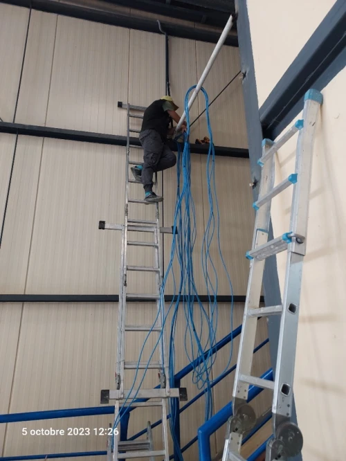 Installation caméra de surveillance avec garantie et autorisation