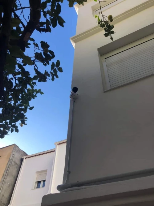 Installation caméra de surveillance avec garantie et autorisation