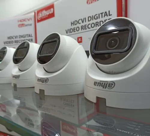 Installation caméra de surveillance et alarm 