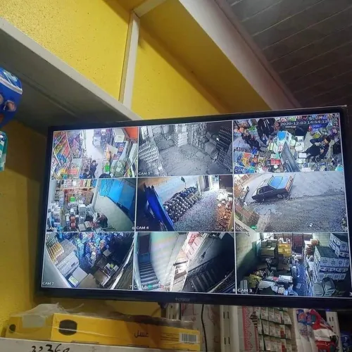Installation caméra de surveillance et alarm 
