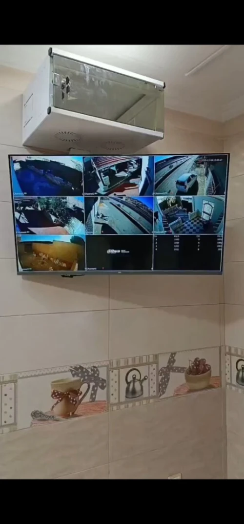 Installation caméra de surveillance avec garantie et autorisation