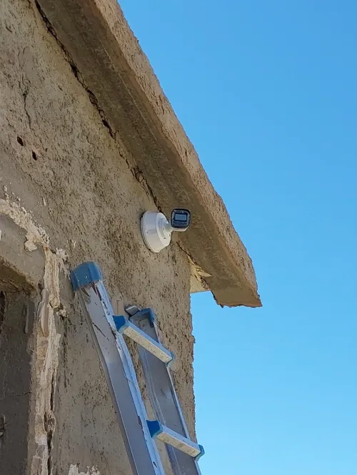 Installation caméra de surveillance et alarm 