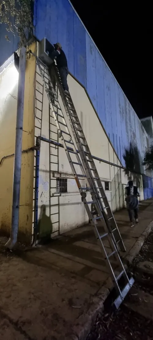 Installation caméra de surveillance avec garantie et autorisation