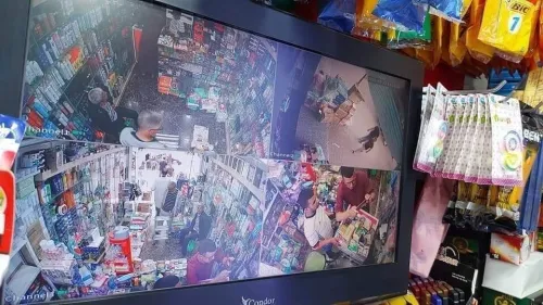 Installation caméra de surveillance et alarm 