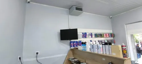 Installation caméra de surveillance et alarm 