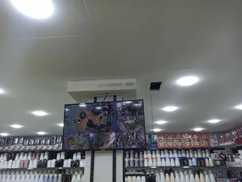 Installation caméra de surveillance et alarm 
