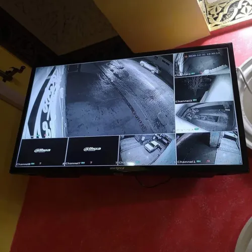 Installation caméra de surveillance et alarm 