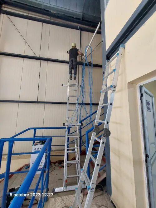 Installation caméra de surveillance et alarm 