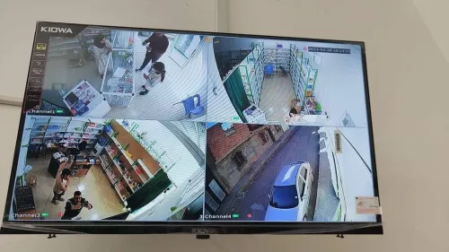 Installation caméra de surveillance et alarm 