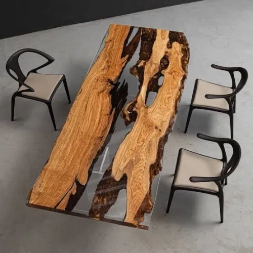 Table en Epoxy 