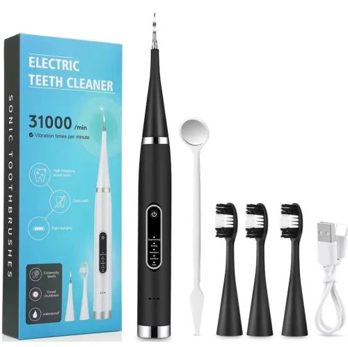Détartrage plus brosse a dents électrique 3 tête
