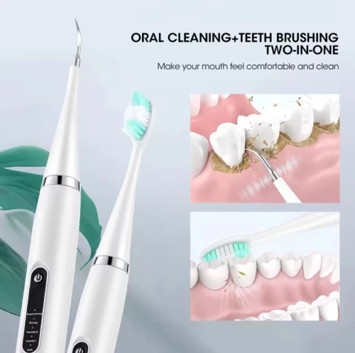 Détartrage plus brosse a dents électrique 3 tête