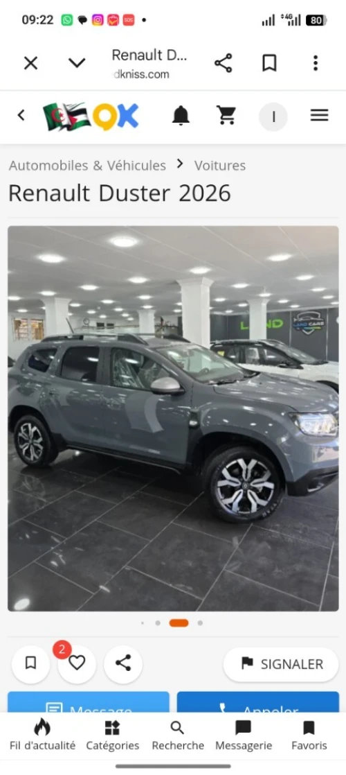 Dester Renault 2026 full option