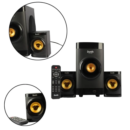 HAUT-PARLEUR DUNTH DU-SP438 2.1 8000W | Puissance, Style & Ambiance Unique