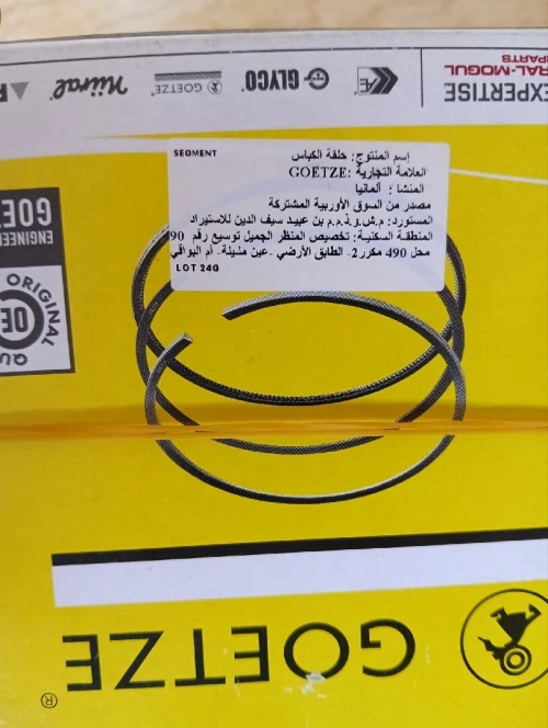 Segments logan symbole 1.4 et 1.6 std
