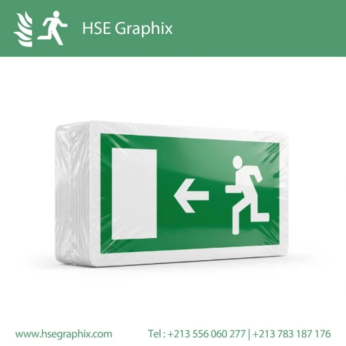 Autocollant & Panneau Signalisation Sécurité (Extincteur, Sortie, Danger HSE ) - Prix Gros/Détail