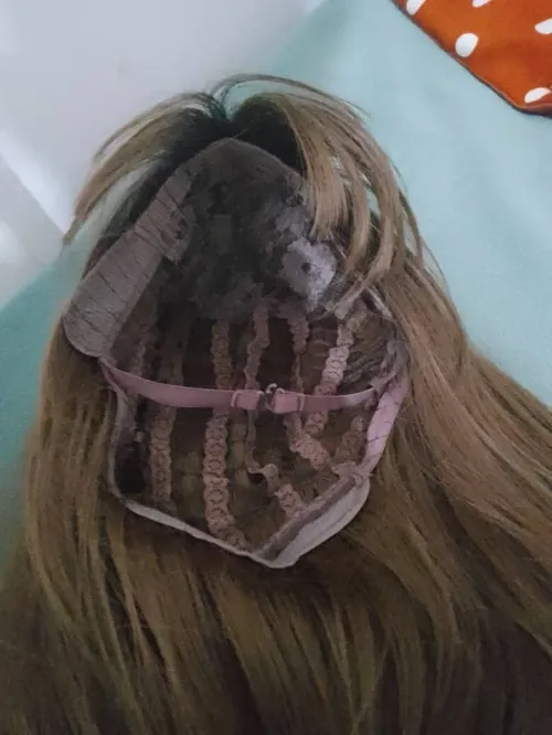 Perruque cheveux humains 100 %