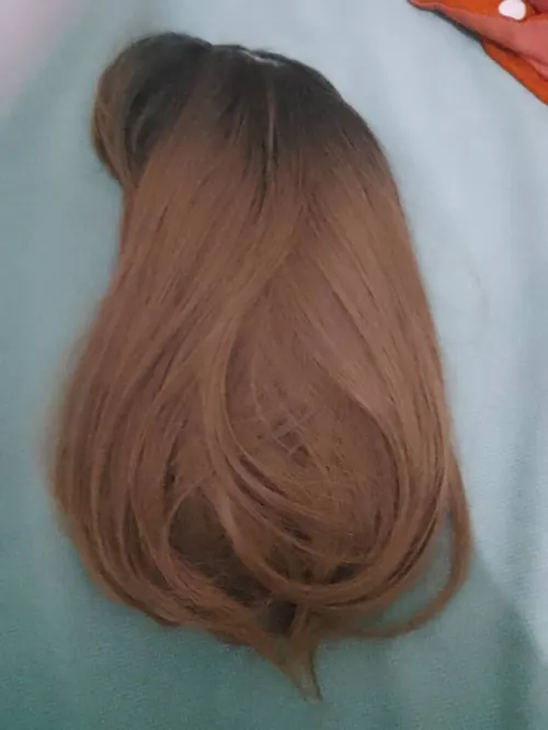 Perruque cheveux humains 100 %