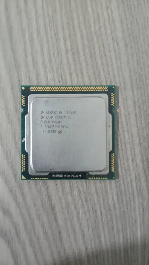 Cpu Intel i3 550