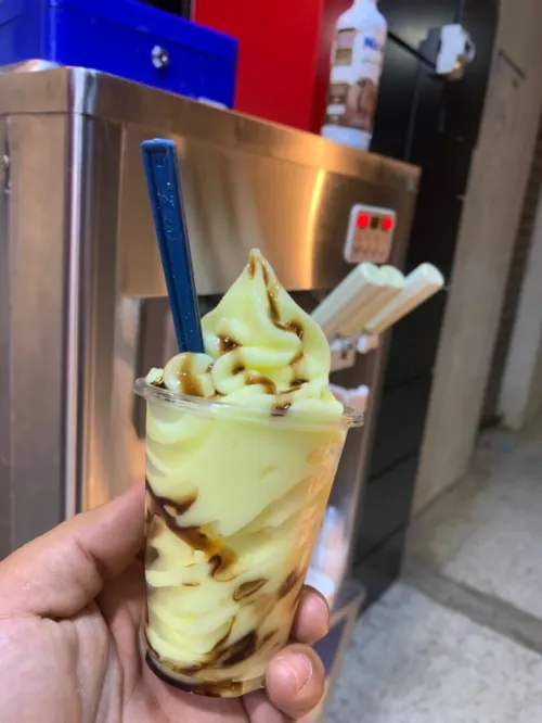 Machine ice cream 