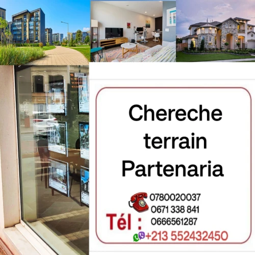 Cherche achat Terrain Oran Bir el djir