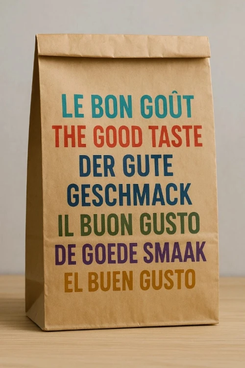  Sacs en Papier Kraft Avec ou Sans Poignées