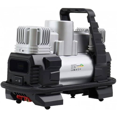 Compresseur de voiture à double piston écran LCD 180W 150psi BE0171 جهاز ضغط العجلات للسياراة