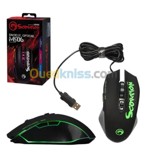 Souris MARVO Scorpion M506 WT Wired Gaming 