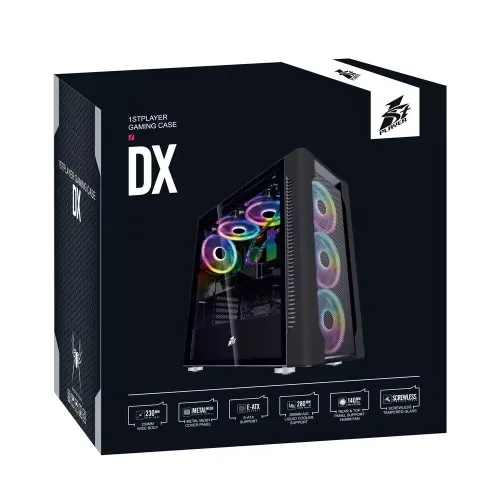 Boitier Gamer First Player DX-4pcs Ventilateur R1-PLUS