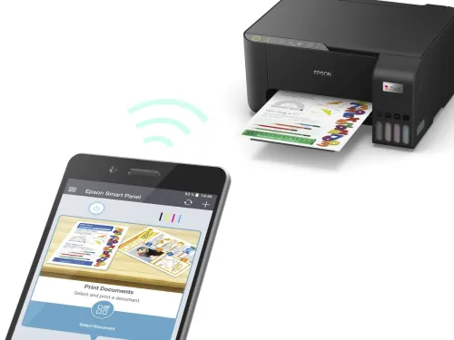 IMPRIMANTE Multifonction Jet d'encre EPSON EcoTank L3250 Couleur, A4, 33ppm/15ppm, USB, Wifi, NOIR
