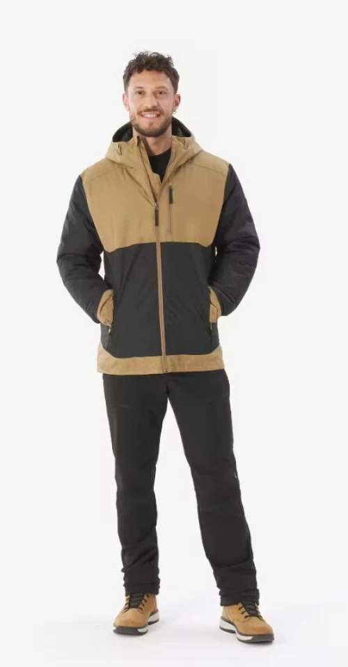 VESTE QUECHUA MARRON (KAKI)